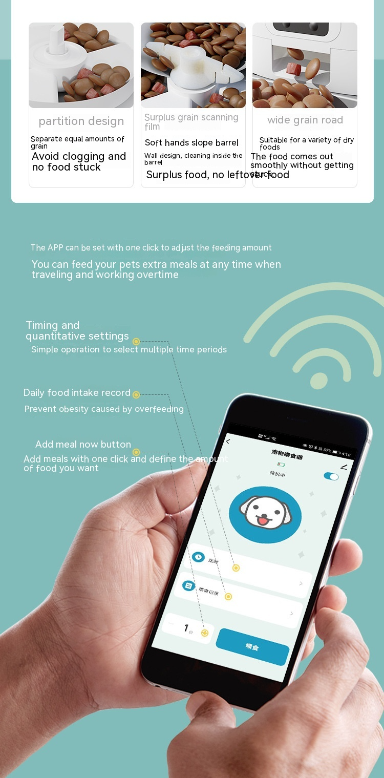 Cozy Pounce Smart 6L Pet Feeder