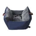 Cozy Pounce™ Double-Sided Waterproof Pet Car Seat Bed